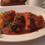 タコのピリ辛トマト煮込み