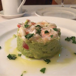 ズワイガニとアボカドのタルタル 2016.12撮影