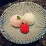 鉄板 かや乃 - デザート 2016年12月