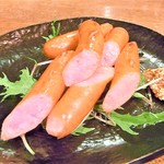 なかむら屋 - 粗挽き山形ポークソーセージ　￥７００