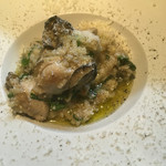 Baggio - 牡蠣とルッコラのリゾット