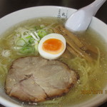 三代目 月見軒 六実店 - H28.12.13昼『塩ラーメン』
                                