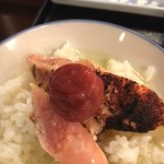 義経 - タラコ茶漬け