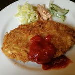 アメリカングリル - ミートコロッケ　アップ