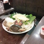 Coca Restaurant - タイスキ、海鮮のセット。