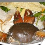 Coca Restaurant - タイスキ海鮮セット。カニ」がドーン！