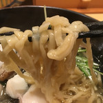 饗 くろ喜 - 鱈塩そば 麺リフト（饗 くろ㐂）