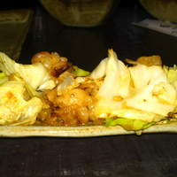 鉄板焼　ぼんの - ホルモン焼き
