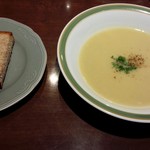ラ　ブーシュリー　グートン - スープとパン(16-12)
