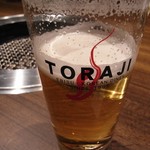 Yakiniku Toraji - 生ビール（2013)