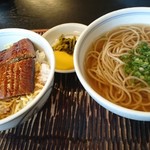 蕎麦とミニうな丼