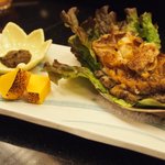 栄寿司 - アワビのバター焼き（12/6）