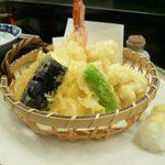 栄寿司 - 鱈白子の天ぷら（12/6）