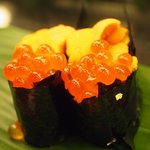 栄寿司 - 雲丹いくら（12/6）