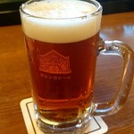 函館ビヤホール - 函館赤レンガビール(小)650円