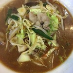 十八番 - 味噌ラーメン☆★★☆中華屋な例のベーススープな味
