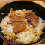 まさ活 - うな丼定食のうなぎup