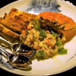 ウオカメ - 牡蠣と蟹タルタル 1,450円