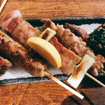 天巽 - 串焼き盛り合わせ