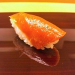 鮨 田可尾 - 本鮪　背とろ　大間産１２７㎏（承認済み）