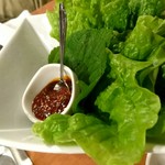 トトリ - 王カルビのサンチュと味噌タレ