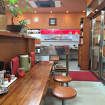 らーめんの力麺 - 店内をパシャ
平日の夕方１８時過ぎ