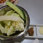 屋台屋 博多劇場 - お通し324円(おかわりOK)