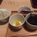 松川 - じゃこ、いくら、生唐墨、海苔