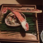 松川 - 香箱蟹と焼き蟹
