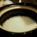 室町 和久傳 - 和久傳米炊き立て
      
      「2016.12夜利用」