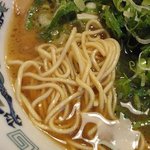 にぼし家 - 麺のアップ（２０１０年11月）