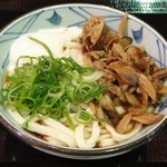 丸亀製麺 - 肉玉ごぼうぶっかけ大530円