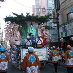 菊すい - 盛岡秋まつり"八幡宮祭り"山車(見返り)