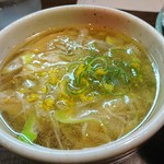 じゃじゃ。 - 柚子つけスープ。あっぷ。
      