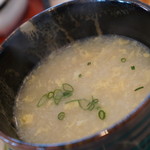 一層樓 - ランチ2700円　玉子粥『2016.12月再訪』