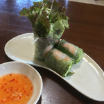 和sian-cafe aimaki - 生春巻き