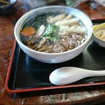 五島うどん　国見 - 肉ごうぼうわかめ