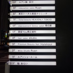 鮨 あらい - １階サイン