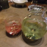 炭火割烹 蔓ききょう - 不老泉山廃仕込み紫ラベル(800円)