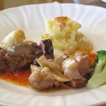 マルコポーロ - 鶏肉と牛肉のソテー