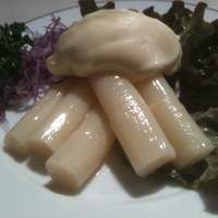 レストラン香味屋 - アスパラサラダ