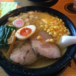 満天星DODAN - 私が食べた。塩コーンバターラーメンです。