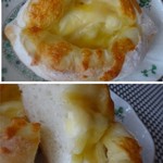 ドンク - ◆とろけるチーズパン(281円）・・パン生地はソフトな食感。
チーズは名称通りとろける味わいで、これも好み。