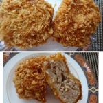 Tonkatsu Maisen - ◆ミンチカツ・・挽肉タップリですが、クセがなく食べやすい。