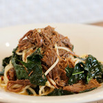 Barca. - 鹿肉のコンビーフ仕立てのパスタ