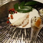 リストランテ　プリマヴェーラ - 小菓子：ババ、揚げパスタ