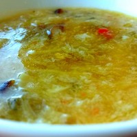 広東料理 センス - 四種のキノコと上海蟹味噌のあんかけ茶碗蒸し