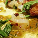 オルグイユ - 白子とウチワ海老