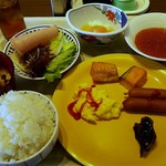 瀬波グランドホテル　はぎのや - バイキング一例