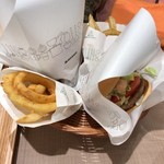 モスバーガー - モス野菜バーガーセット